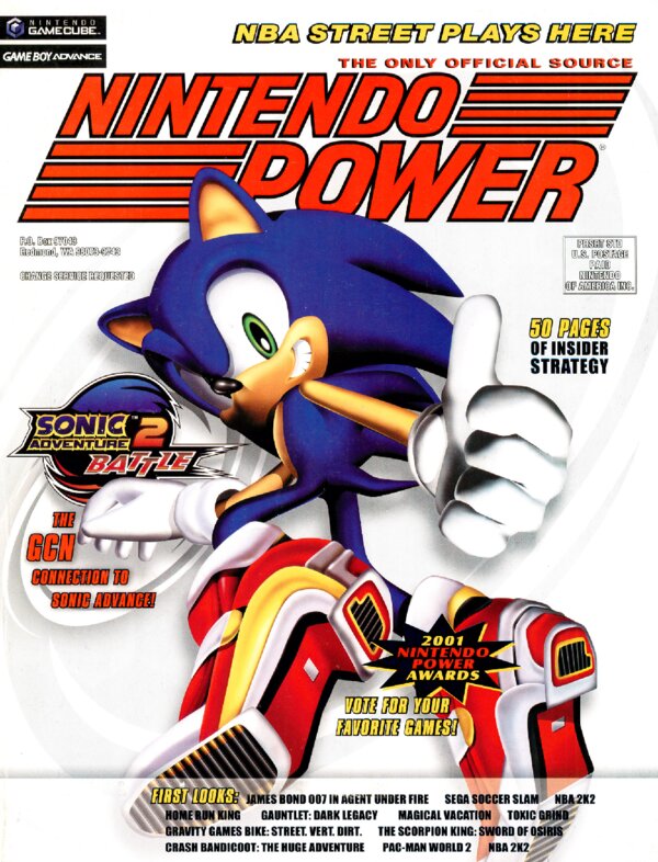 Nintendo Power Issue 154 (March 2002) cover
